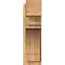 Ekena Millwork Merced Block Rough Sawn Outlooker, Western Red Cedar, 8"W x 22"D x 26"H OUT08X22X26MRC05RWR - alternate 3